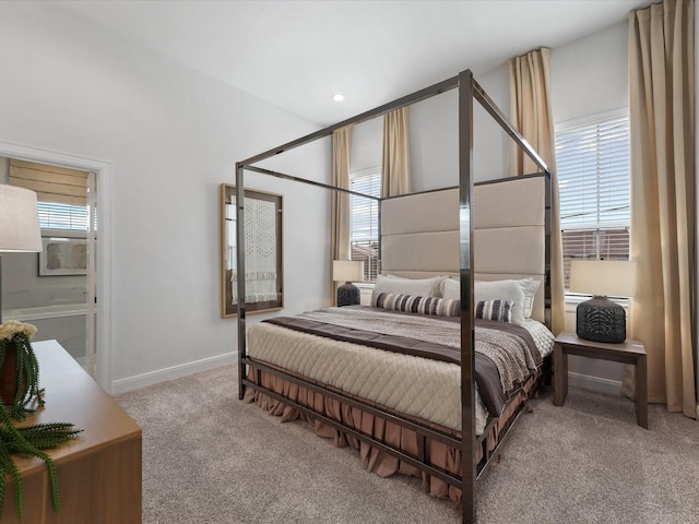 9221 Washington Hts, Houston, TX 77063 - bedroom featuring carpet flooring, baseboards, and ensuite bath