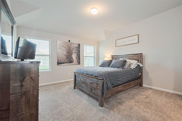 3415 Sicily Island Ln, Katy, TX 77494 - bedroom featuring carpet floors, baseboards, and lofted ceiling