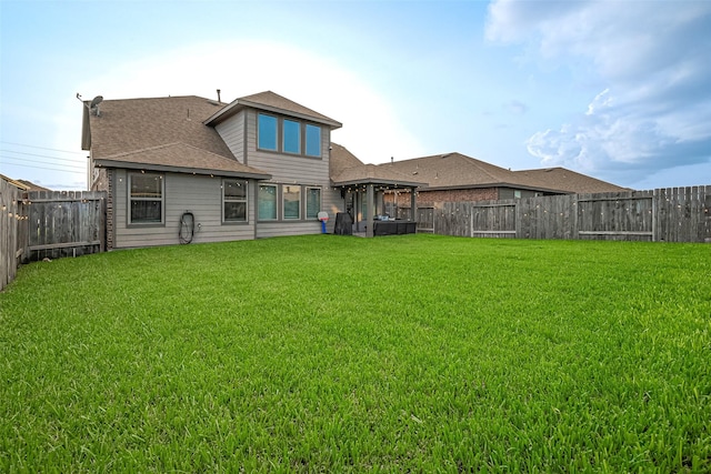 3415 Sicily Island Ln, Katy, TX 77494 - rear view of property featuring roof with shingles