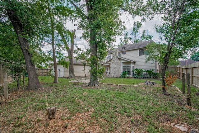 5210 Holly View Dr, Houston, TX 77091 - view of yard