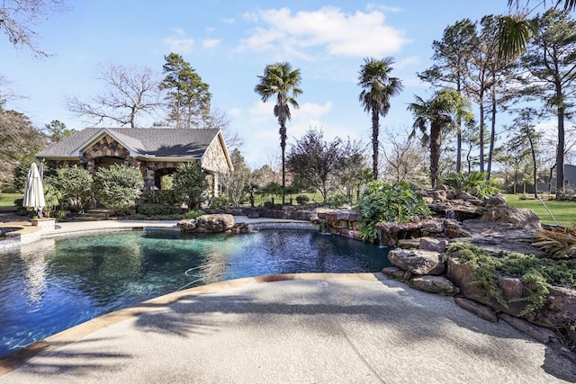 22810 Glenmont Estates Blvd, Magnolia, TX 77355 - view of outdoor pool