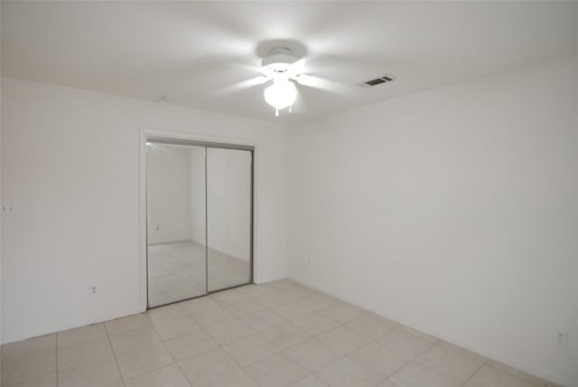6207 Grandvale Dr, Houston, TX 77072 - unfurnished bedroom featuring a closet and ceiling fan