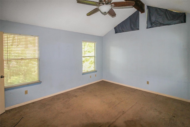 21 Edgewood Forest Ct, The Woodlands, TX 77381 - empty room featuring ceiling fan, carpet floors, and baseboards