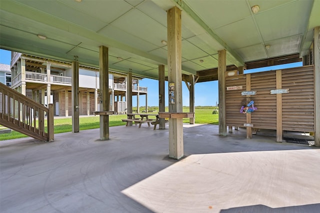 839 S Monkhouse Dr, Crystal Beach, TX 77650 - view of patio / terrace