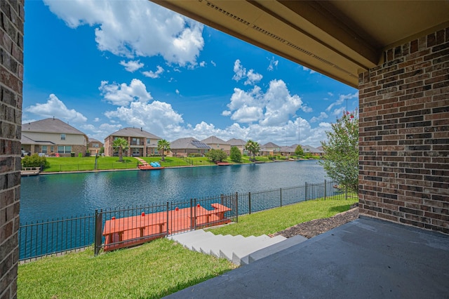 3934 Medici Ct, Missouri City, TX 77459 - water view featuring nearby suburban area