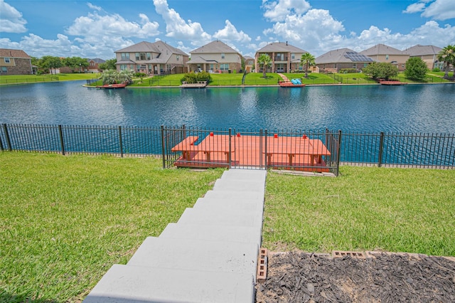 3934 Medici Ct, Missouri City, TX 77459 - water view featuring nearby suburban area