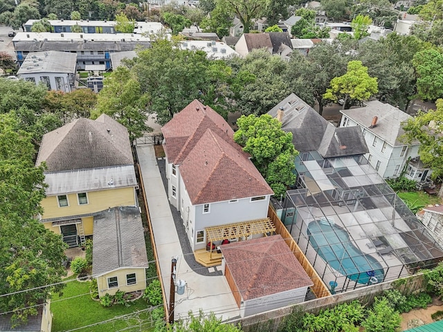 412 Hawthorne St, Houston, TX 77006 - aerial perspective of suburban area