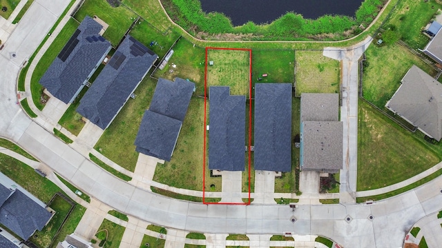 1110 Bending Trail Dr, Tomball, TX 77375 - aerial view of property and surrounding area featuring property boundaries highlighted