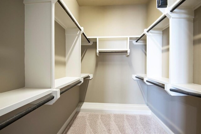 9948 Woodwind Ln N, Houston, TX 77025 - walk in closet featuring carpet floors