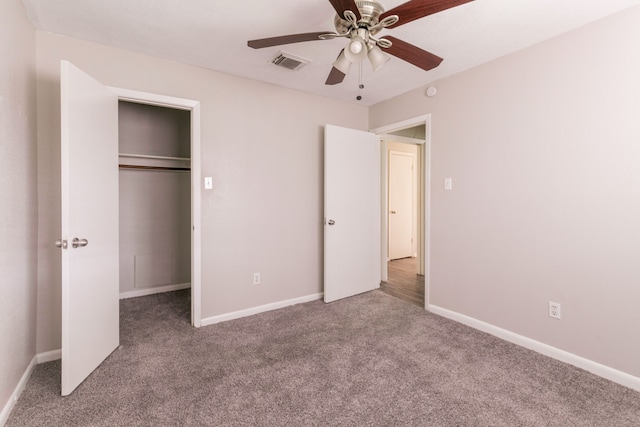 6930 Caddo Lake Ln, Houston, TX 77083 - unfurnished bedroom featuring carpet, ceiling fan, and a spacious closet