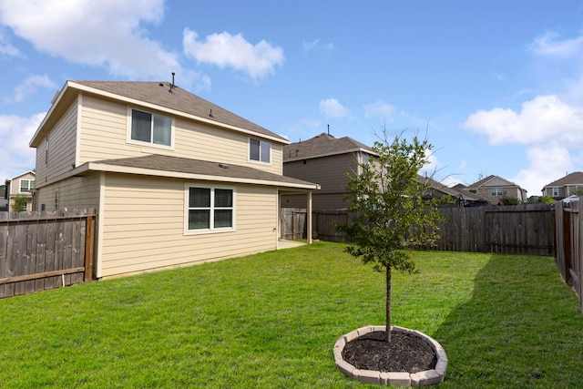 4438 Stephanie Park Ln, Conroe, TX 77304 - back of property with a fenced backyard
