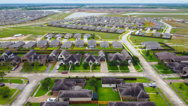 2119 Eagar Rd, League City, TX 77573 - aerial view of residential area featuring a large body of water