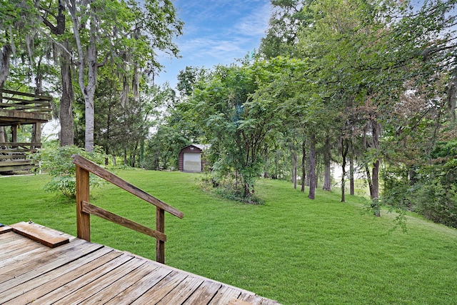 12 Walker Trl, Huntsville, TX 77320 - deck with a yard