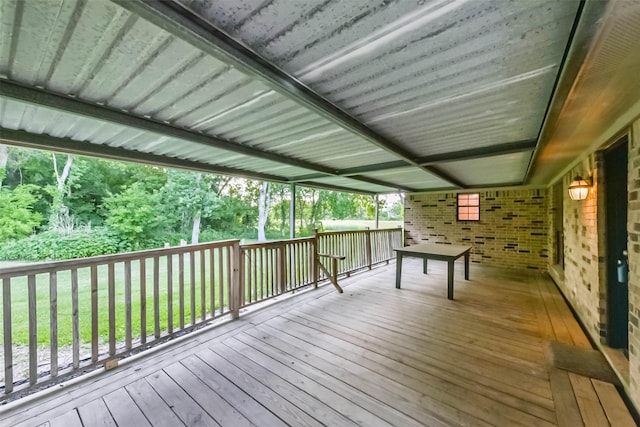 120311/2 N L St, La Porte, TX 77571 - view of wooden terrace