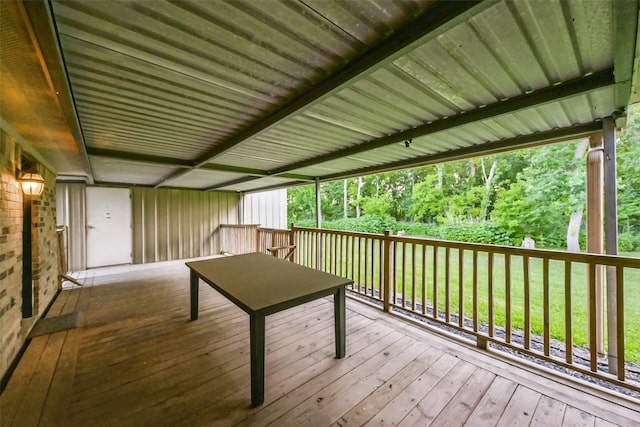 120311/2 N L St, La Porte, TX 77571 - view of wooden terrace