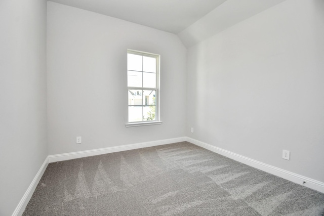 20922 Whirlaway Green Cir, Tomball, TX 77377 - carpeted spare room with baseboards and vaulted ceiling
