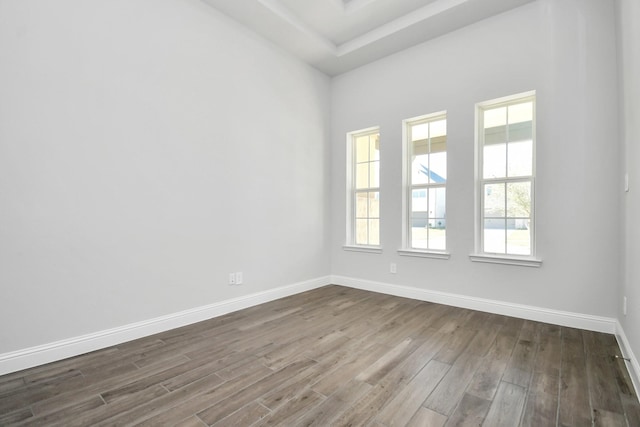 20922 Whirlaway Green Cir, Tomball, TX 77377 - spare room with dark wood finished floors and baseboards