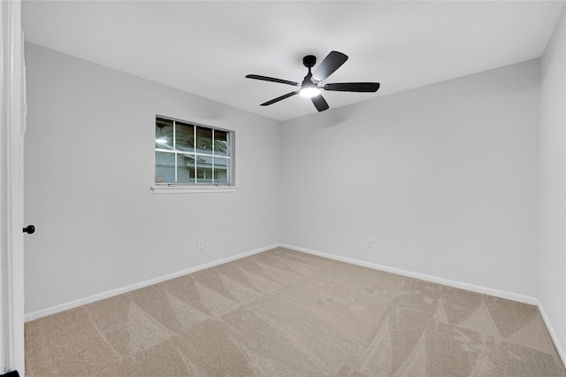 5702 Indigo St, Houston, TX 77096 - spare room featuring carpet flooring and a ceiling fan