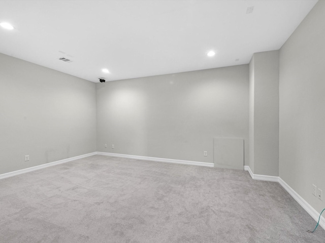 2107 Jitterbug Ln, Katy, TX 77493 - carpeted empty room with recessed lighting and baseboards