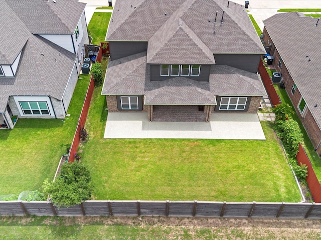 2107 Jitterbug Ln, Katy, TX 77493 - aerial view of residential area