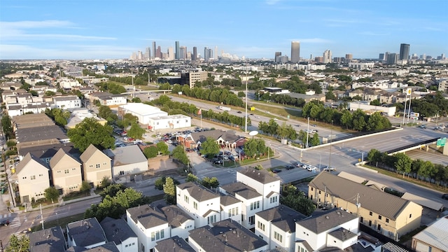 5401 Larkin St, Houston, TX 77007 - aerial view of skyline