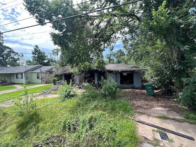 4728 Fitch St, Houston, TX 77016 - view of property hidden behind natural elements