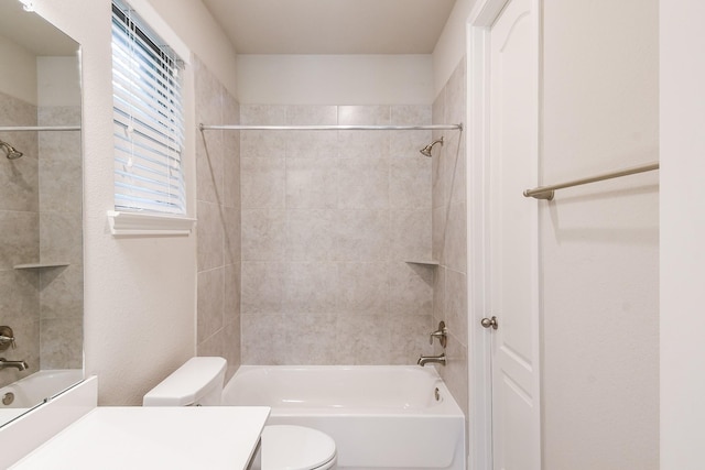 13326 Hartford Bay Trl, Cypress, TX 77429 - full bath featuring vanity and bathtub / shower combination