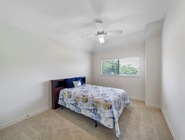 3826 Bell Hollow Ln, Katy, TX 77494 - carpeted bedroom featuring a ceiling fan and baseboards