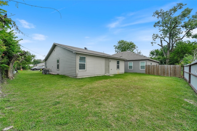 302 Connecticut St, Houston, TX 77029 - back of property with central AC