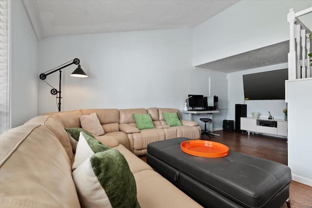8307 Parasol Ln, Houston, TX 77064 - living area featuring wood finished floors and baseboards