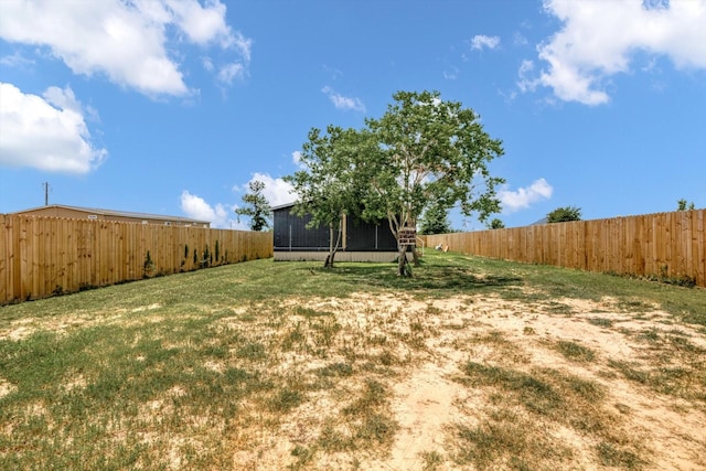 497 Rd 5603, Cleveland, TX 77327 - view of yard featuring a sunroom