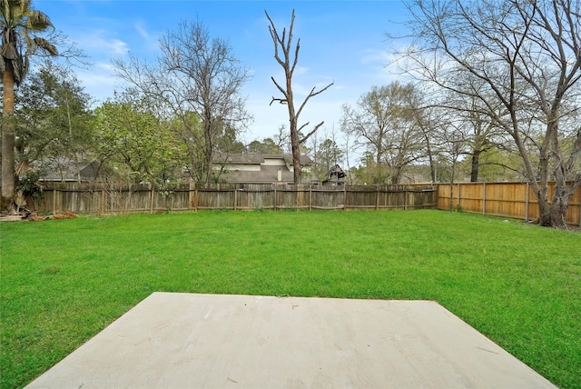 2251 Middle Creek Dr, Houston, TX 77339 - view of yard with a patio area
