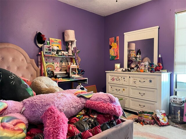 2406 W US Highway 79, Buffalo, TX 75831 - bedroom featuring a textured ceiling