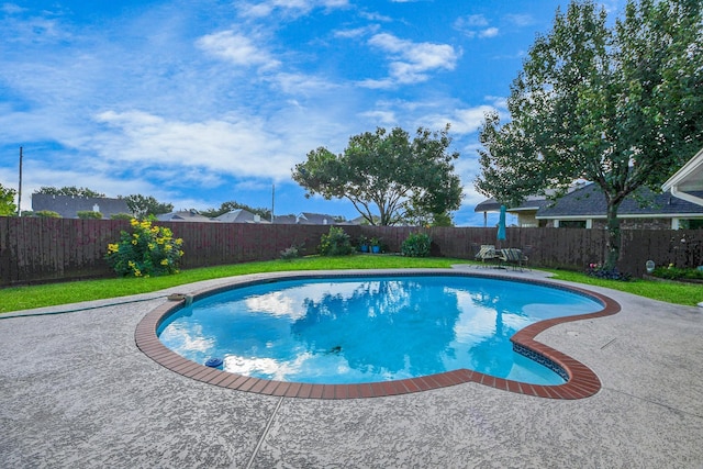 7410 Lassiter Hollow Ln, Richmond, TX 77407 - view of pool with a fenced backyard and a patio area