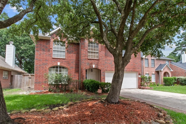 16418 Great Frst, Humble, TX 77346 - traditional-style house featuring brick siding and driveway