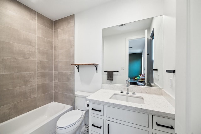 823 Aurora St, Houston, TX 77009 - bathroom featuring vanity and bathing tub / shower combination
