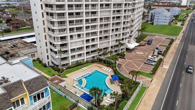 7700 Seawall Blvd Unit 512, Galveston, TX 77551 - bird's eye view of apartment complex
