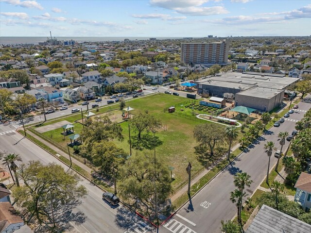 1014 20th St, Galveston, TX 77550 - aerial view