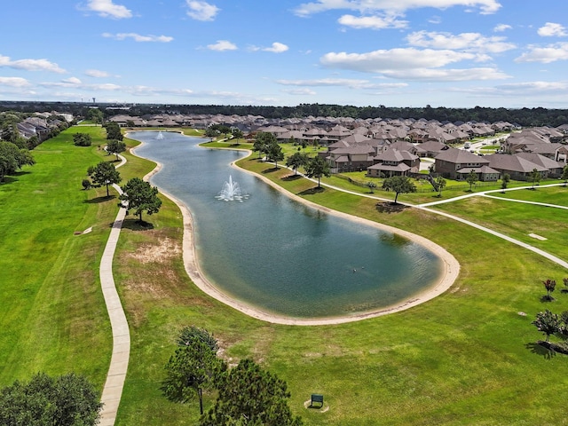 18318 Windy Knoll Way, Houston, TX 77084 - aerial perspective of suburban area featuring a nearby body of water