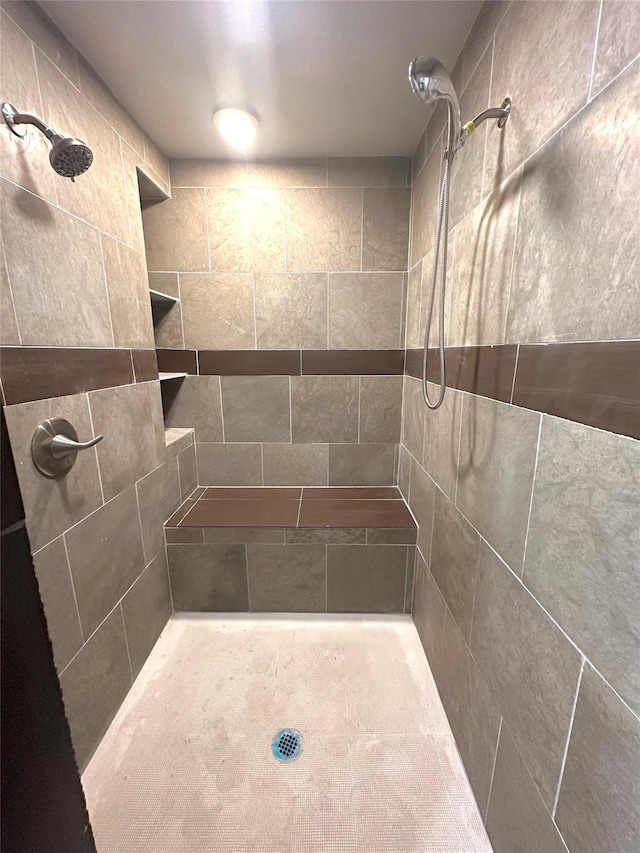 3918 Dalmatian Dr, Houston, TX 77045 - full bathroom featuring tiled shower