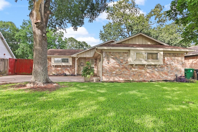 16203 White Star Dr, Houston, TX 77062 - single story home with brick siding and board and batten siding