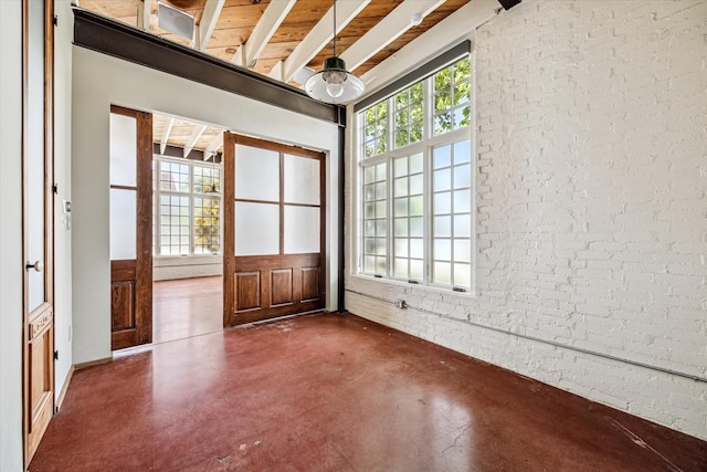 808 Coronado St, Houston, TX 77009 - entrance foyer featuring finished concrete floors