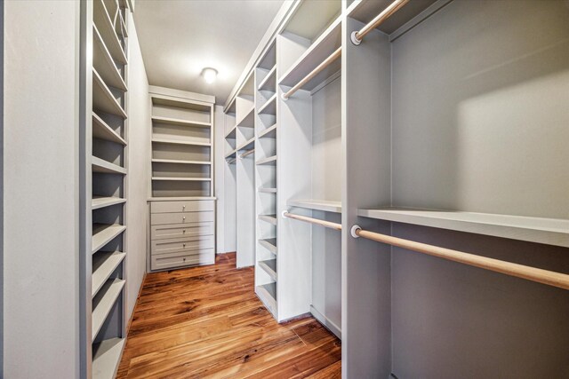 808 Coronado St, Houston, TX 77009 - spacious closet with wood finished floors