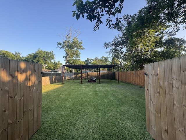 11837 13th St, Santa Fe, TX 77510 - view of yard