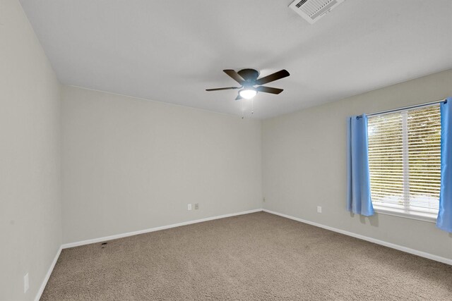 6606 Chancellor Dr, Spring, TX 77379 - carpeted spare room with a ceiling fan and baseboards