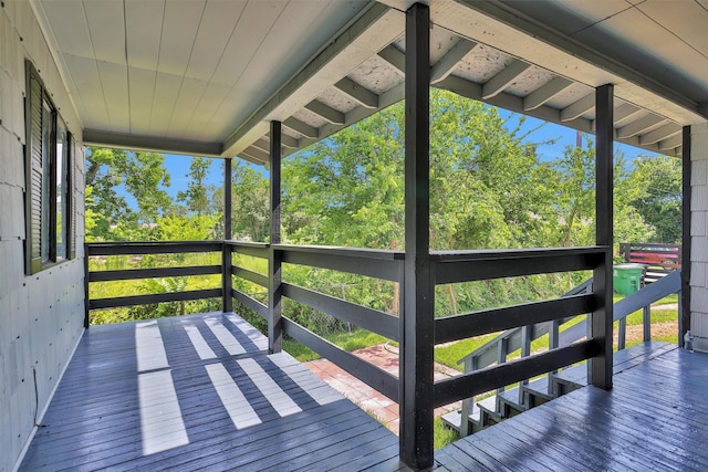 4909 Falls St, Houston, TX 77026 - view of deck