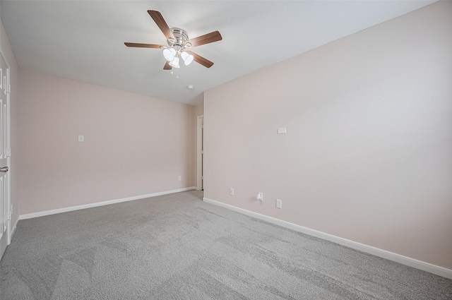 28861 Llano River Loop, Spring, TX 77386 - carpeted empty room featuring ceiling fan and baseboards