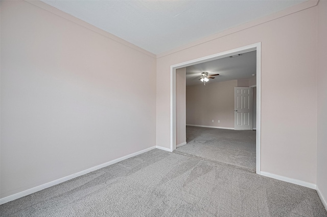 28861 Llano River Loop, Spring, TX 77386 - carpeted empty room featuring baseboards and a ceiling fan
