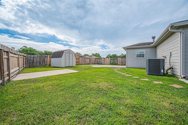 28861 Llano River Loop, Spring, TX 77386 - view of yard with central air condition unit and a patio
