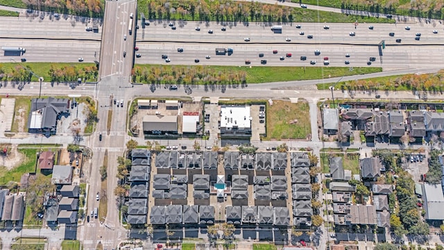 5421 Larkin St, Houston, TX 77007 - view of property location with a highway and nearby suburban area